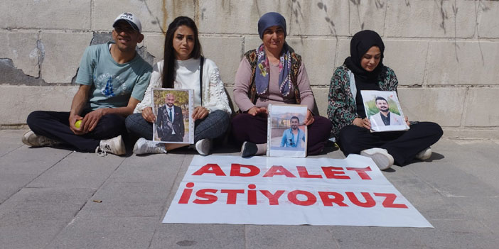 Hakkari'de 'Adalet Nöbeti' 50. gününde