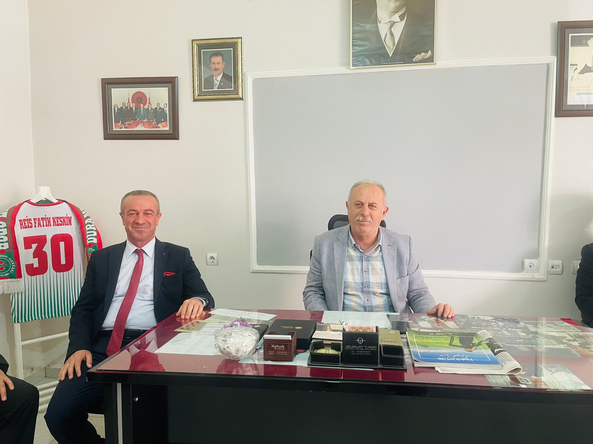 AK Parti'den Kanaat Önderi Keskin’e ziyaret