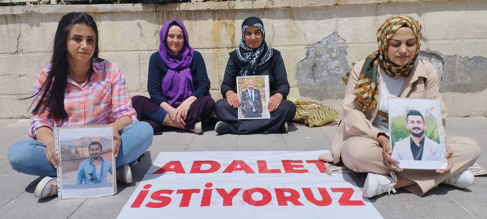 Hakkari'de 'Adalet nöbeti' 53. Gününde