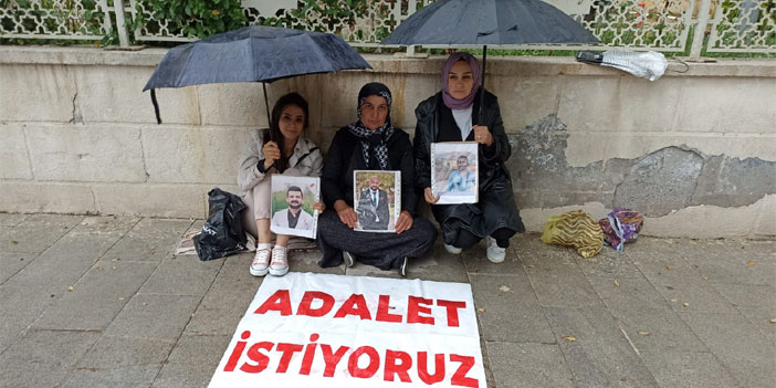 Hakkari'de ‘Adalet Nöbeti' 54. Gününde