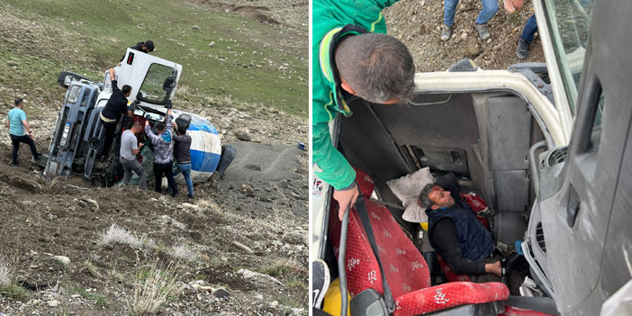 Hakkari Van yolunda kaza: 1 yaralı