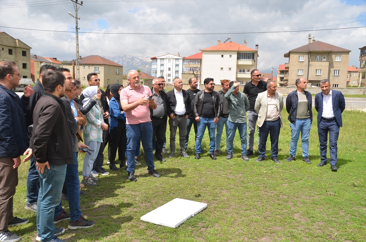 Yüksekova'da zirai mücadelede dron dönemi