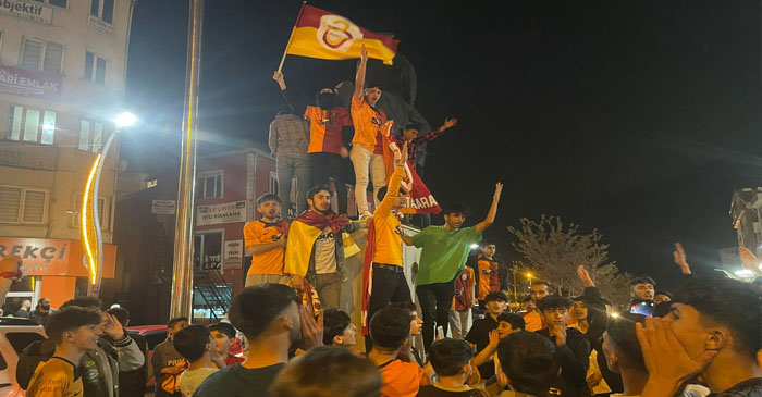 Hakkari'de Galatasaray coşkusu!