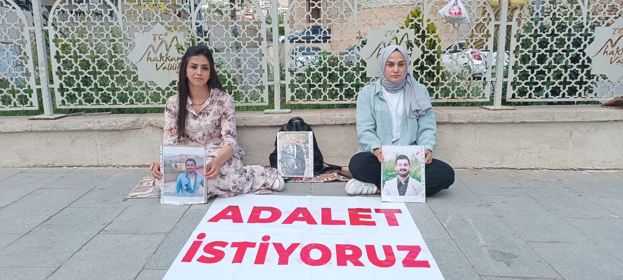 Hakkari'deki 'Adalet' Nöbeti 73. gününde