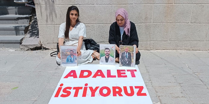 Hakkari'deki 'Adalet' Nöbeti 74. gününde