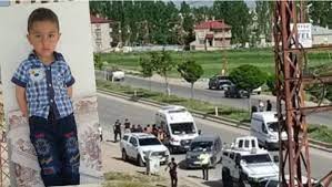 Uzman çavuş A.K.P.'nin 5 yaşındaki Erdem Aşkan'a çarpma görüntüleri