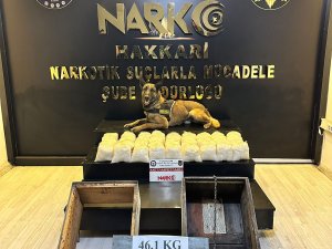 Hakkari'de arı kovanlarının içinde 46 kilo uyuşturucu ele geçirildi