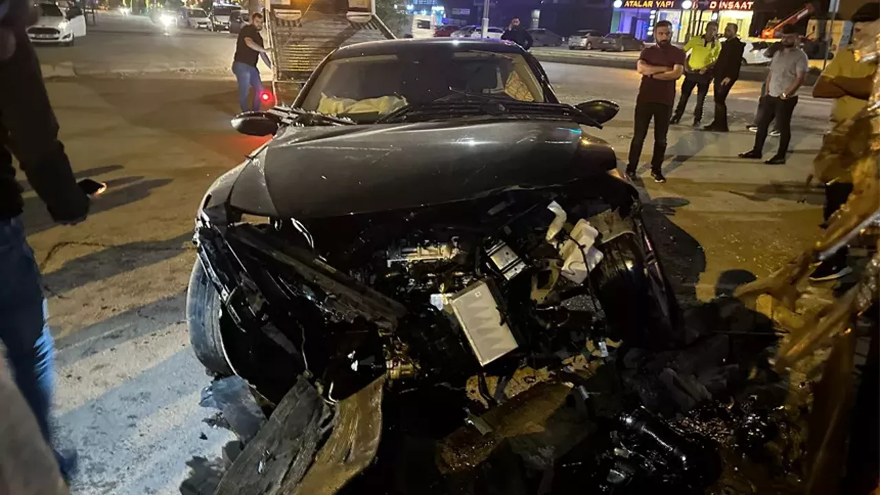 Hakkari'de kaza 1 yaralı