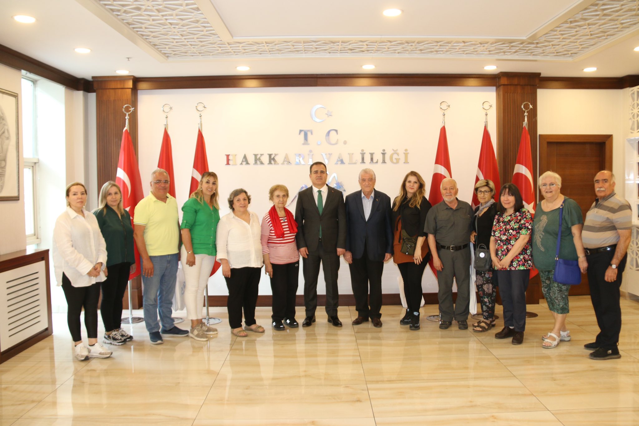 Türkiye Gezginler Kulübünden Vali Akbıyık'a ziyaret