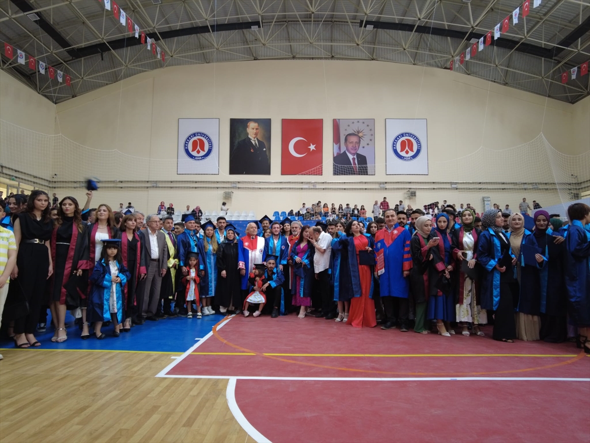 Hakkari Üniversitesinde mezuniyet töreni