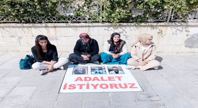 Hakkari'de ‘Adalet Nöbeti' 83. Gününde