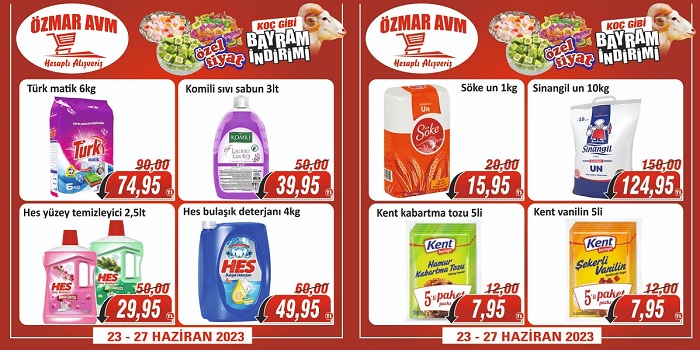 Hakkari Özmar AVM'de Bayrama özel indirim!