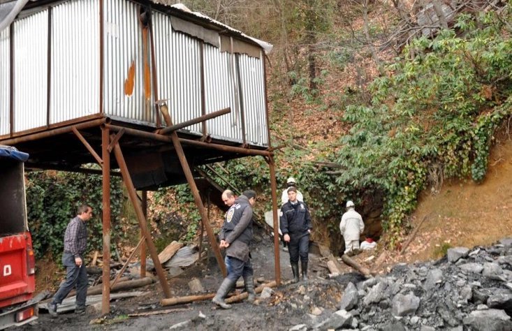 Kaçak madende iş cinayeti