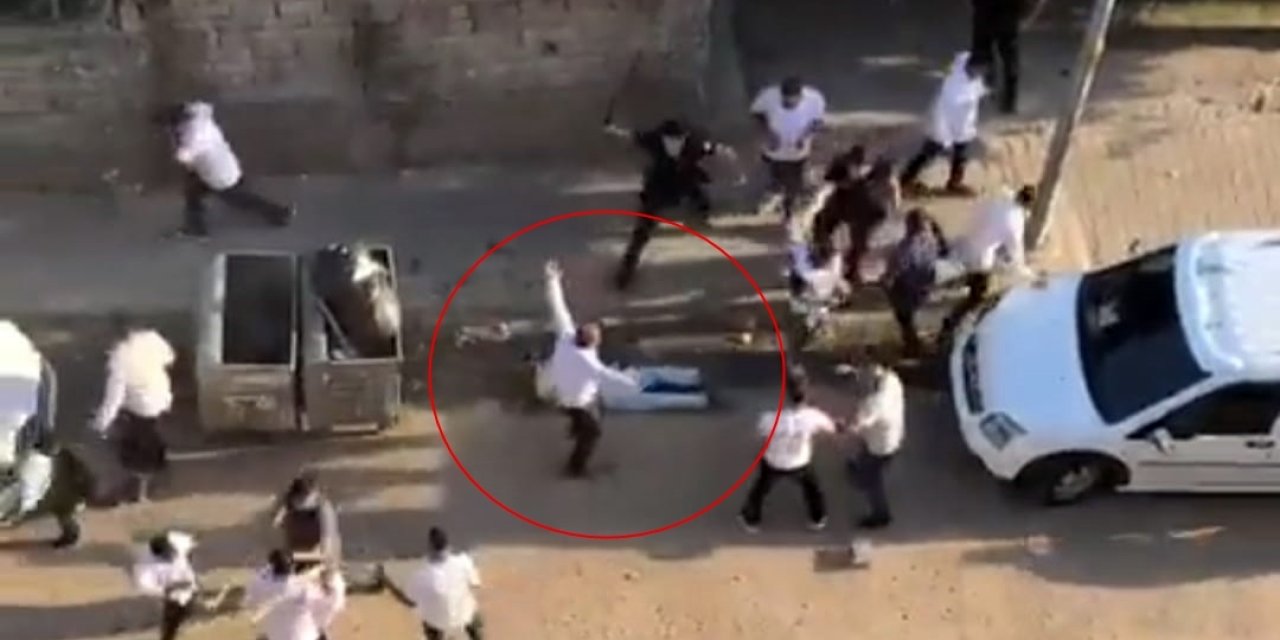 Şırnak’ta taşlı, sopalı kavga