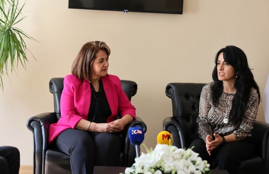 HDP ve Yeşil Sol Parti, CHP ile Gelecek Partisi'ni ağırladı