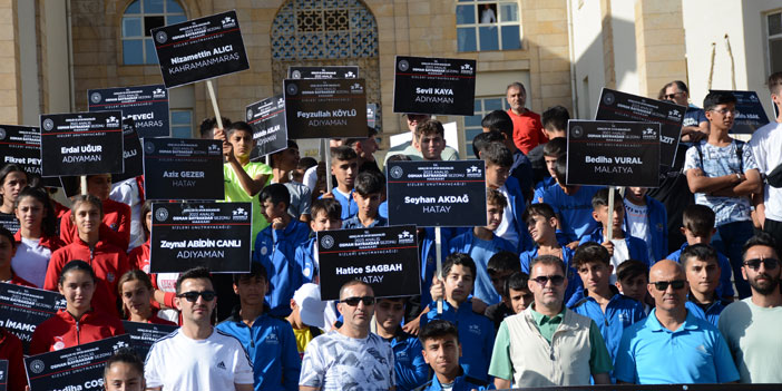 9 ilden 200 sporcu Hakkari’ye geldi