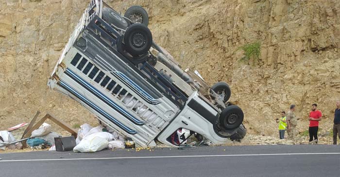 Hakkari - Çukurca karayolunda kaza