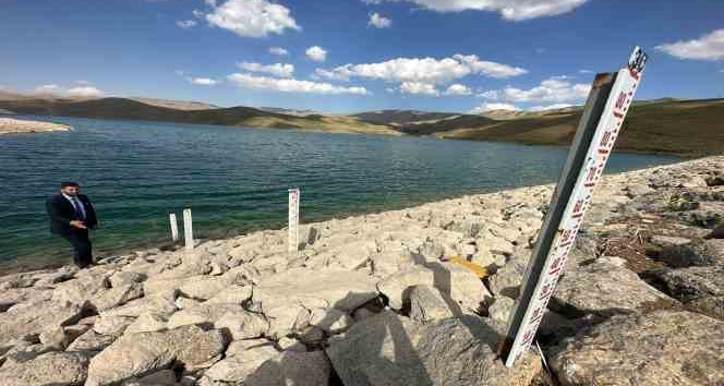 Dilimli Barajı'nda su seviyesi 5 metre düştü