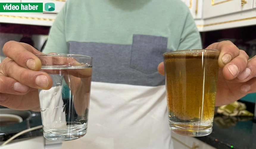 Yüksekova'da musluklardan çamurlu su akıyor!