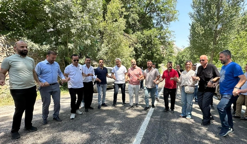 Irak kafilesi bugün Yüksekova'daydı