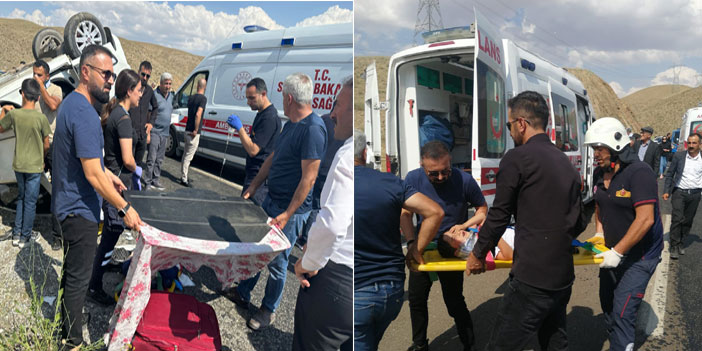 Hakkari Van Kara yolunda kaza: 4 yaralı