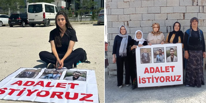 Hakkari’de başlatılan ‘adalet nöbeti’ Van’da sürüyor