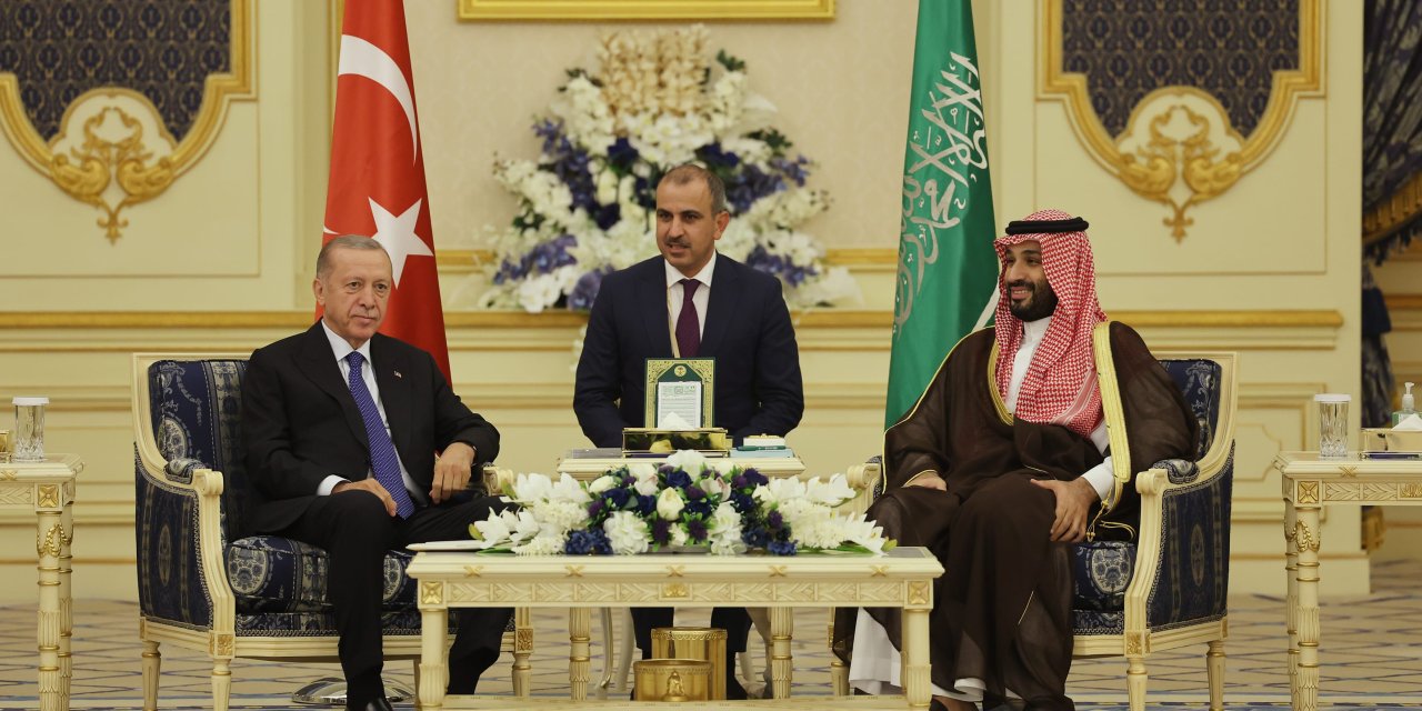 Erdoğan Suudi Arabistan'da