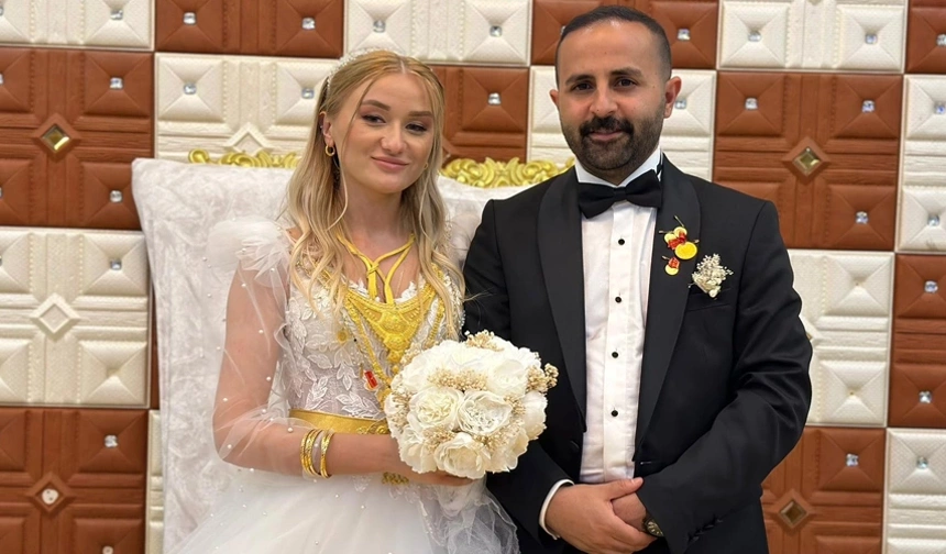 Ukraynalı Tetianna'ya Yüksekova'da görkemli bir düğün yapıldı