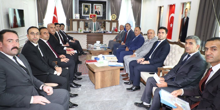 Hakkari Belediyesinde 6 aylık değerlendirme toplantısı