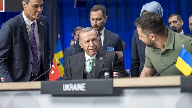 Erdoğan, Zelenski ile görüştü