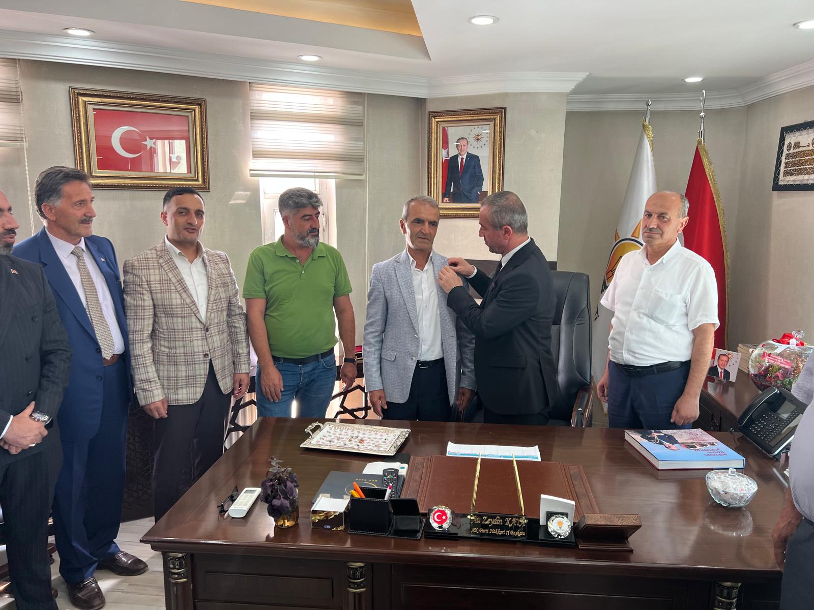 Çukurca'da İYİ Parti ve Genç Parti'den Ak Partiye katılım