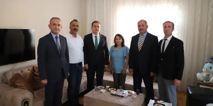 Akar ailesinden Vali Akbıyık'a teşekkür