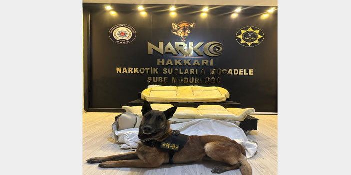 Hakkari'de 16 kilo 700 gram uyuşturucu ele geçirildi