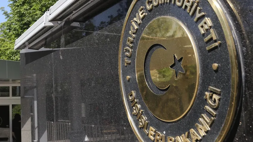 Dışişleri Bakanlığı paylaştı