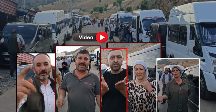 Üzümlü gümrük kapısında ne oluyor? '3 gündür bizi burada aç susuz bekletiyorlar''