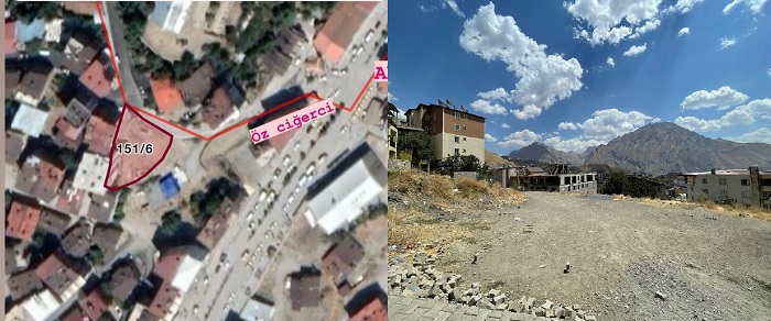 Hakkari'de sahibinden satılık arsa