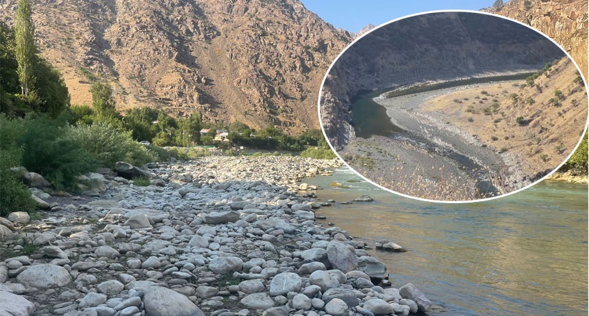 Hakkari Zap Suyu en kurak dönemini yaşıyor