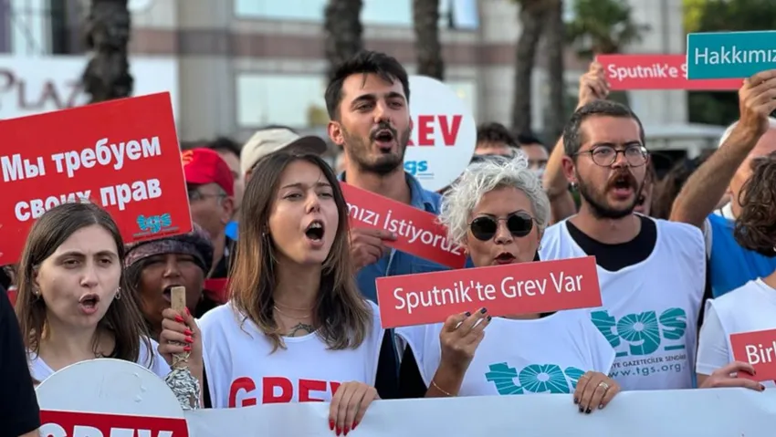 Sputnik'te grev 20’inci gününde