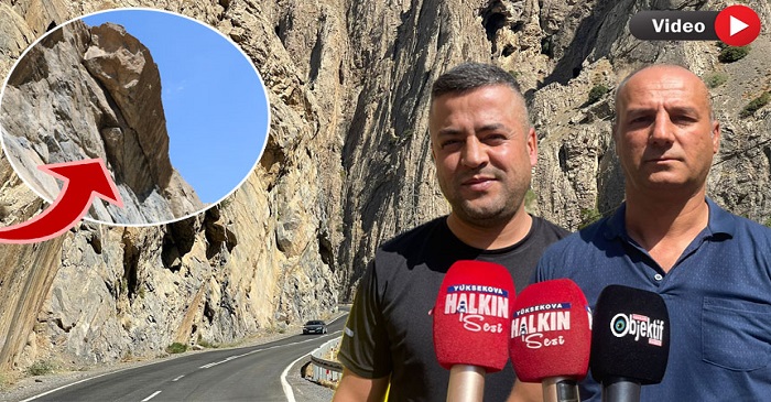 Hakkâri’deki sürücüleri korkutan yol: Her an bir facia yaşanabilir