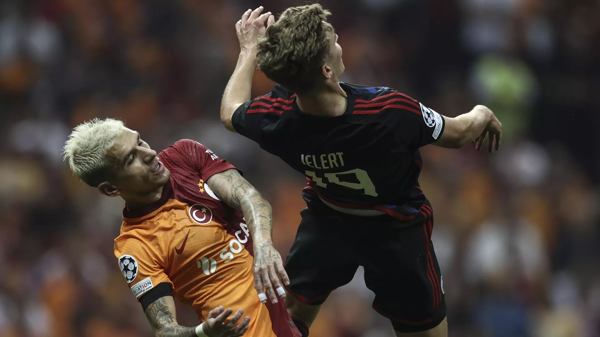 Galatasaray sahasında Kopenhag ile 2-2 berabere kaldı