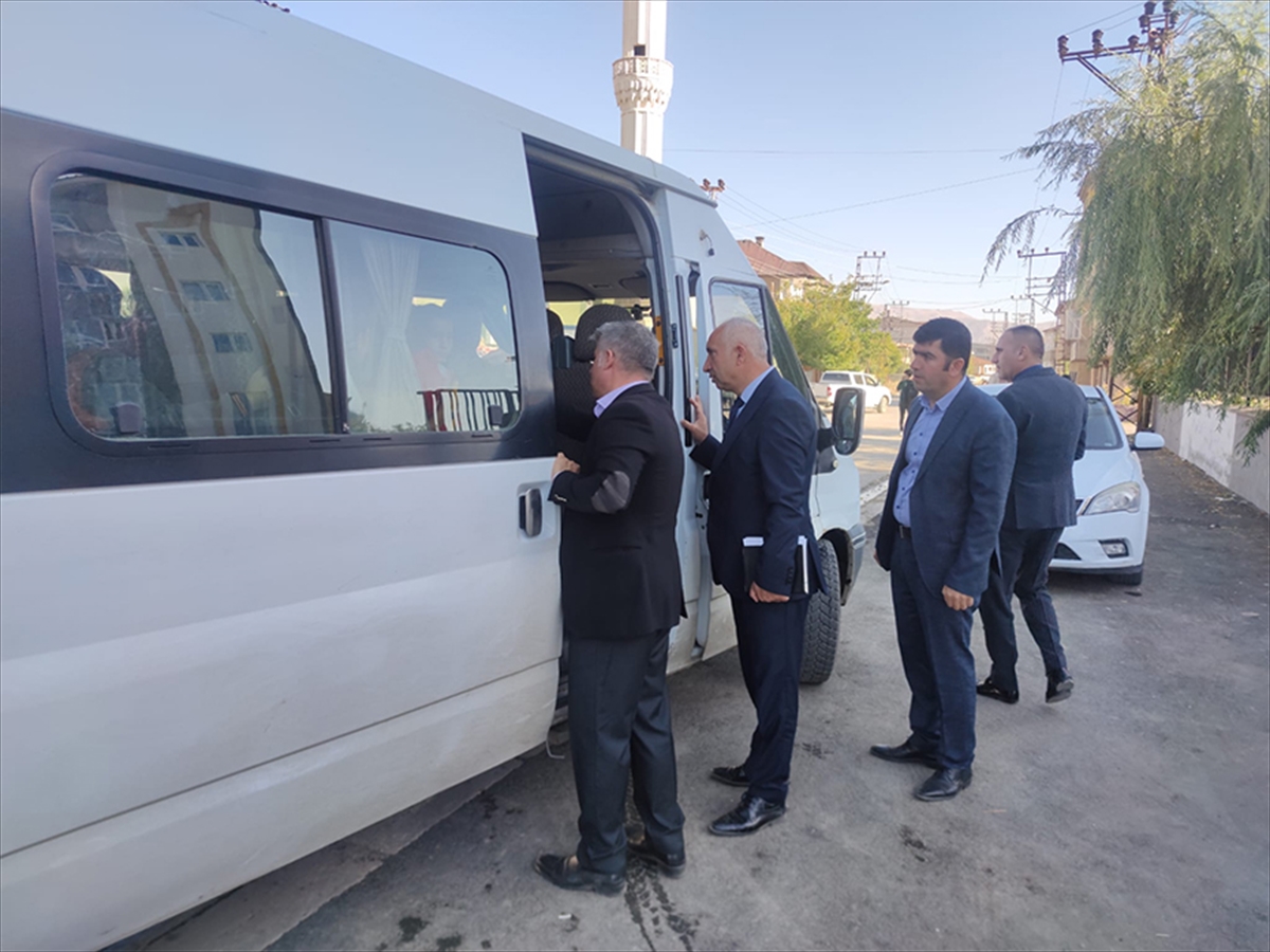 Yüksekova’da okul servisleri denetlendi