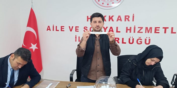 Hakkari'de İŞ-KUR kurası çekildi! İşte o isimler