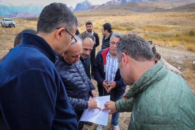 Vali Ali Çelik "Su sorunu çözümü için 3500 rakımda"