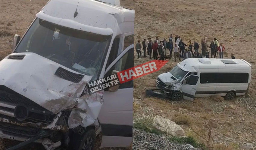 Hakkari-Van karayolunda kaza: 6 yaralı