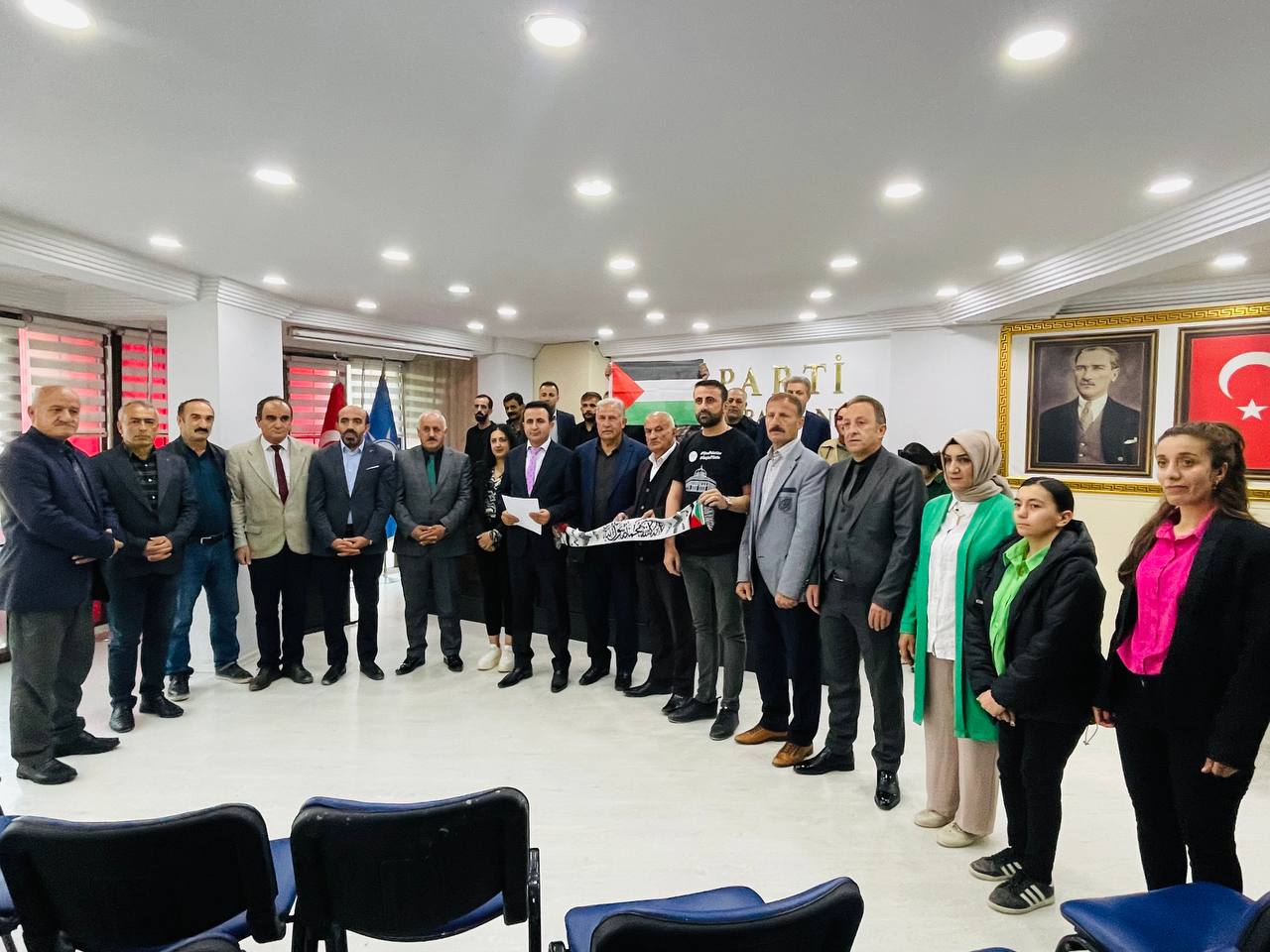 AK Parti Hakkari İl Başkanlığından Filistin açıklaması