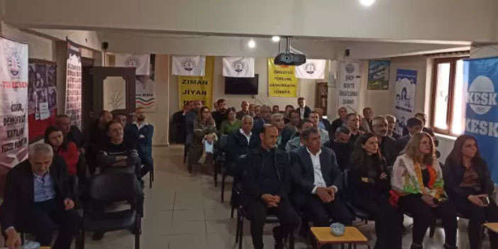 Tüm-Bel-Sen Hakkari'de kongreye gitti