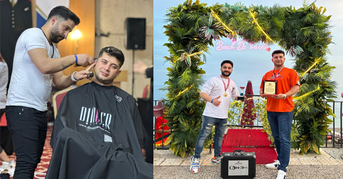 Hakkarili kuaförün başarısı!