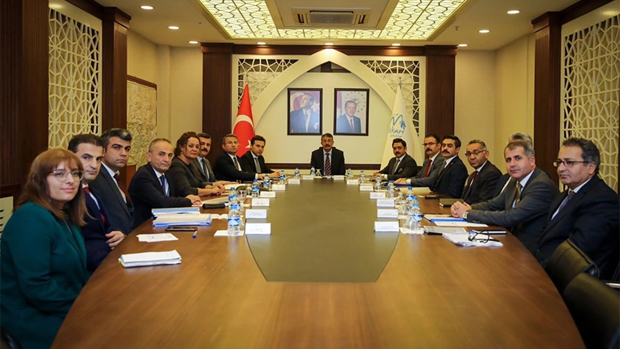 Hakkari'de KÖYDES toplantısı yapıldı