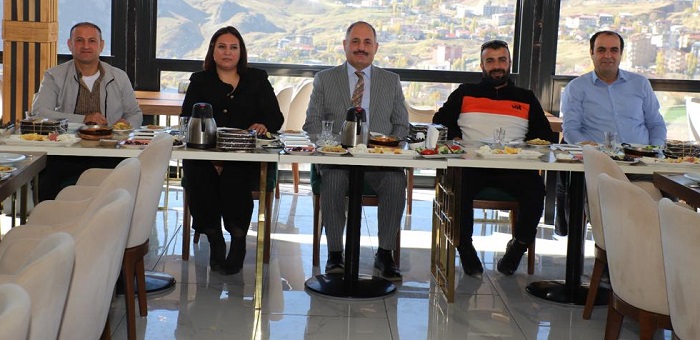 Müdür Kaya Gazetecilerle kahvaltıda buluştu!