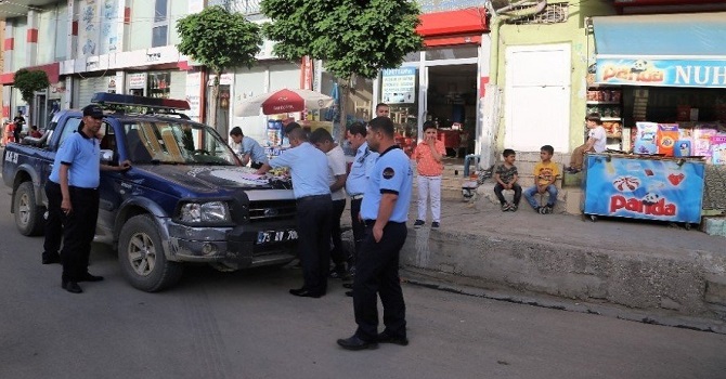 Belediye Kaldırım İşgaline Karşı Harekete Geçti